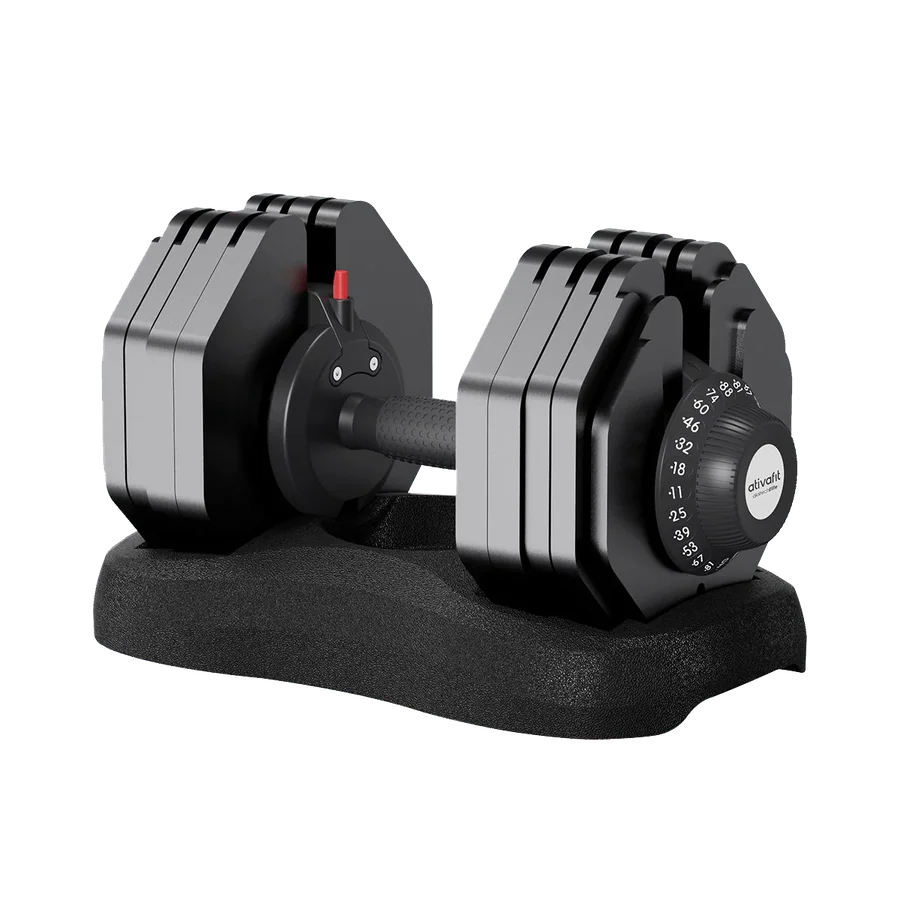 Ativafit Flare 88 Lb Adjustable Dumbbell Set